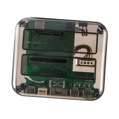GALPADA Dual-Bay Hard Drive Docking Station USB 3.0 Multi-Function Enclosure Black Case for Home and Office Use, Compatible with 3.5" and 2.5" Drives