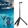 Multifunctional Buoyant Camera Handle Adjustable Tripods for Action Cameras and Outdoor Buoyant Foam Selfie Stick view 2