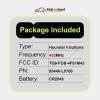 Keylessbest Replacement for 2024 2025 Hyundai Sonata Key Fob TQ8-FOB-4F61M43 95440-L5700 Remote Control 4 Buttons 433MHz view 3