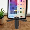 Sewroro Mini Tripod Stand with 1/4 Inch Screw Mount, Portable Foldable Camera Tripod Bracket for DSLR, Smartphone, and LED Video Light, Black, Universal Photography Accessory for Travel view 3
