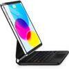 Keyboard Case for iPad 11th (A16) & 10th GenerationMagic-Style Backlit Keyboard with Multi-Touch Trackpad  Floating Cantilever Stand  Magnetic Case for iPad 11 inch &10th Gen 10.9 inch (Cool Black) view 1