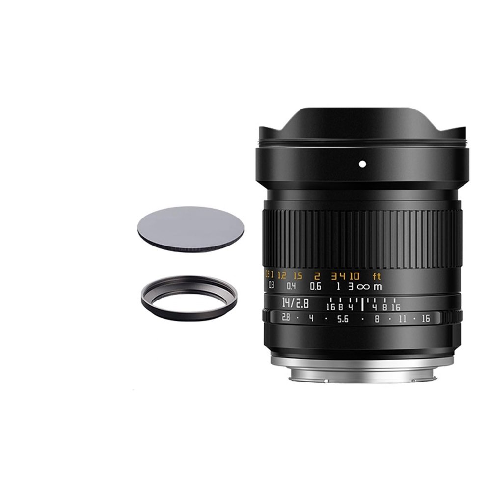14mm F2.8 Full Frame Ultra Wide Angle Manual Fisheye Lens for Sony E FE for Nikon Z Excellent(Nik Z)