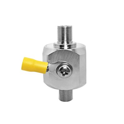 0-3GHz F Female to F Female Lightning Surge Arrester Protector - 50 Ohm Bi-Directional Protection for Outdoor Use