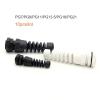 Auralexis Waterproof M12 M16/M18 M20 PG7 PG9 Cable Gland Connector Plastic Flex Spiral Strain Relief Protector for 3.5-6mm Wire Thread(M16 BK 10pcs) view 2
