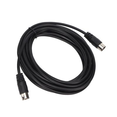 Bewinner DIN 8Pin Male to Male Cable 5m / 16.4ft | Double Shielding, High Accuracy Signal, PVC Material for Communication, Security & Medical Use