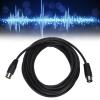Bewinner DIN 8Pin Male to Male Cable 5m / 16.4ft | Double Shielding, High Accuracy Signal, PVC Material for Communication, Security & Medical Use view 4