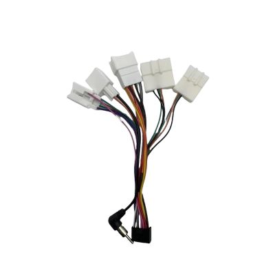 20Pcs Car Stereo Wire Harness Adapter 16Pin Power Cable Compatible with Toyota Android Radio Multimedia Player