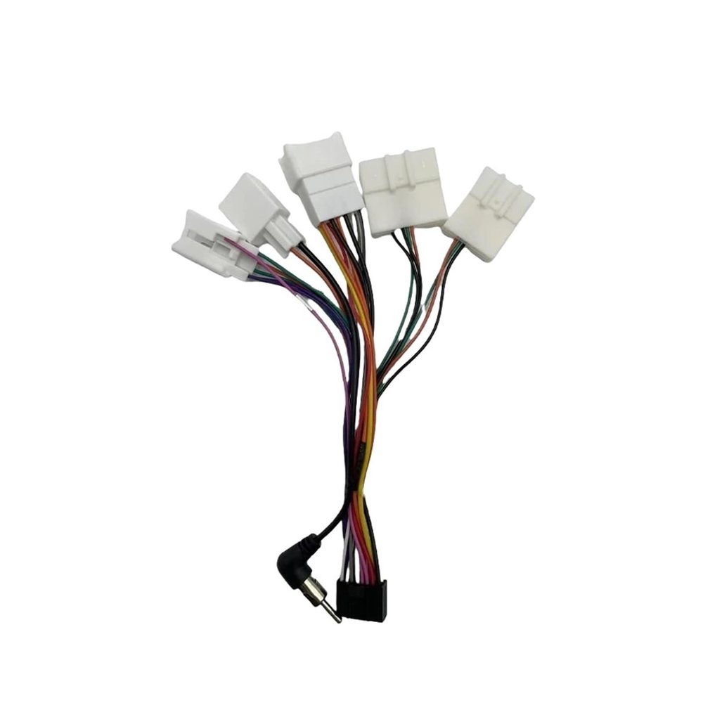 20Pcs Car Stereo Wire Harness Adapter 16Pin Power Cable Compatible with Toyota Android Radio Multimedia Player