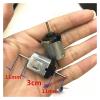 4pcs/lot Small 130 motorsDual Double Axis DC 1.5V-3V 14000RPM DIY BJXKHFPIV view 2