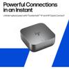HP Thunderbolt 4 Ultra 180W G6 Dock (9X481UT), 13-in-1 USB-C Docking Station with Max 180W Charging, 4X 4K Displays, 3-Yr Warranty, RJ45, HDMI, 7 USB Ports, 2X DisplayPort for Laptop, MacOS, ChromeOS view 3