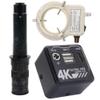 4K 8MP 1080P 60FPS HDMI USB Industry Microscope Camera & 300X C-Mount Lens with 56-LED Adjustable Ring Light view 1
