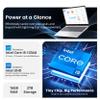 HP 15.6" HD Laptop, Intel i5-1334U, 16GB RAM, 2TB Storage (1TB SSD+1TB Docking Station Set), Intel UHD Graphics, Copilot, Full Size Keyboard, Wi-Fi 6, HD Camera, Windows 11 Home, Silver view 3