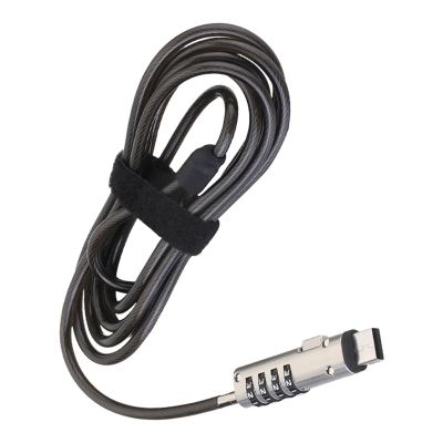 1PC USB Cable Laptop Lock Zinc Alloy Notebook USB Lock Laptop Computer Security Password Lock for Digital Padlock Cable 190CM
