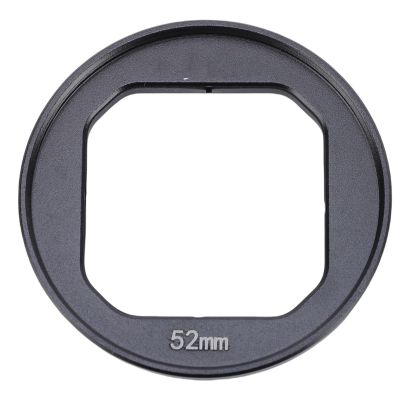 Tangxi 52mm Filter Adapter Ring, Compatible with 360 AcePro 2, Aluminum Alloy Lens Filter Holder Frame, Action Camera Photography Accessories