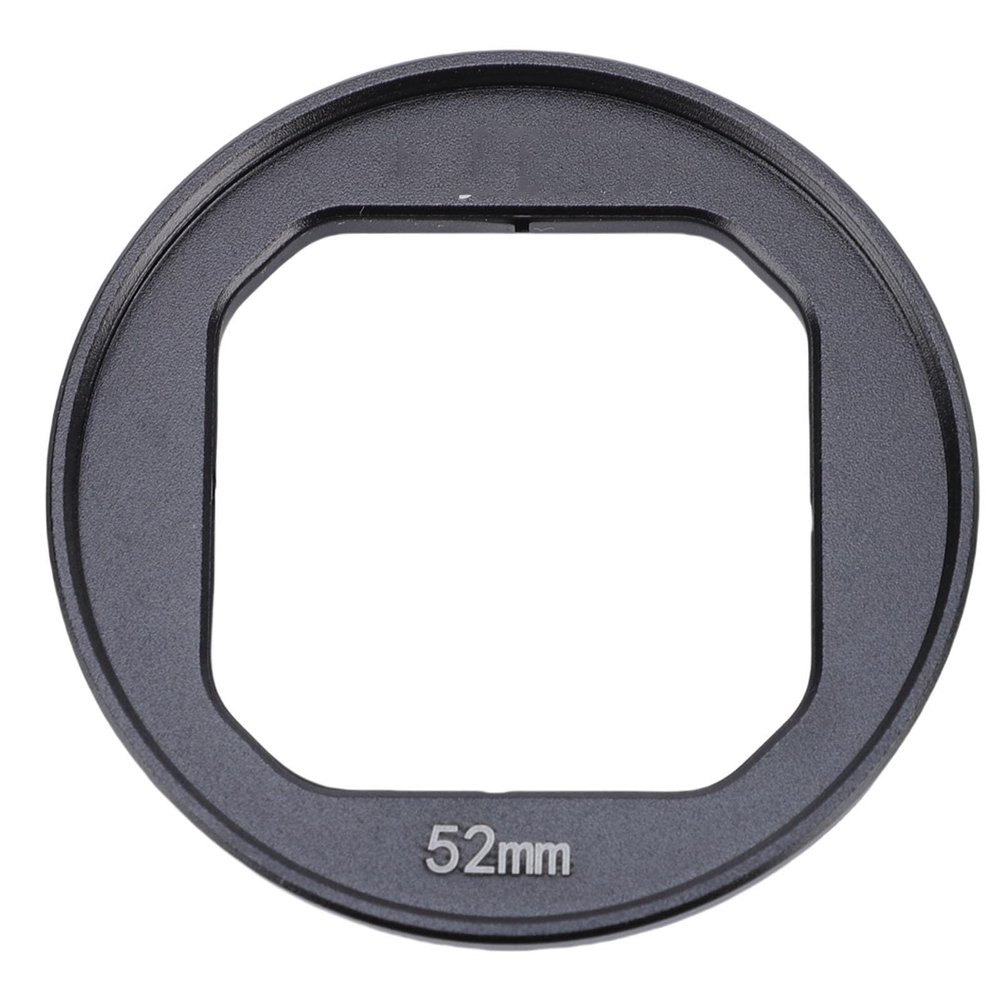 Tangxi 52mm Filter Adapter Ring, Compatible with 360 AcePro 2, Aluminum Alloy Lens Filter Holder Frame, Action Camera Photography Accessories