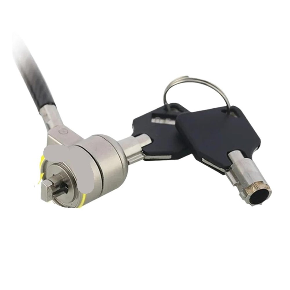 Combination Security Lock Laptop Cable Lock for 6x2.5mm Hole Anti-Theft Chain