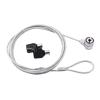 1 Sets Notebook Pc Lock Security Security China Cable Chain with Key Notebook Pc Laptop Cable Chain with 2 Key view 1