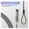 4 Digital Universal Lock USB Laptop Security Cable Lock for Computer view 2
