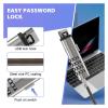 4 Digital Universal Lock USB Laptop Security Cable Lock for Computer view 3