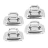 4Pcs Computer Lock Fixed Base Universal Laptop Security Anchor Plate Anti Theft Cable Lock for Notebook Tablet Projector in view 1