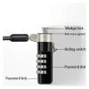1 Pc Suitable for Laptop Password Computer Lock 3 * 5mm Wedge-Shaped Small Hole 2025 view 2