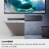 Samsung HW-QS700F Q-Series Soundbar, 3.1.2ch Wireless Dolby Atmos, Convertible Fit Auto-Tuning, Compact Wireless Subwoofer, Q-Symphony, SpaceFit Sound Pro view 3