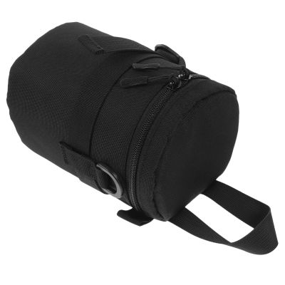 BRIGHTFUFU Camera Lens Pouch Small Anti-shock Waterproof Lens Storage Bag for Dslr Cameras Compact Protective for Travel and Outdoor Use
