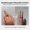 Circul Smart Ring-Adjustable Wearable Ring for Men & Women, Blood Oxygen & Blood Pressure Ring,No App Subscription, Fitness Ring for Sleep Tracking - Heart Rate - Fitness Tracker view 4
