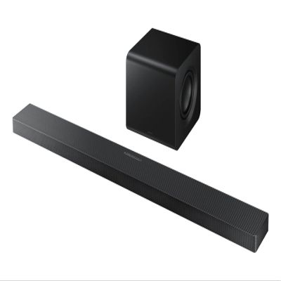Samsung Q-Series Soundbar HW-QS700F 3.1.2 ch Subwoofer (2025 Model) Convertible Fit, Wireless Dolby Atmos, Q-Symphony