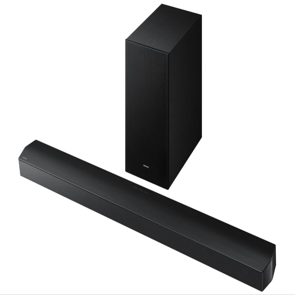 Samsung B-Series Soundbar HW-B750F 5.1 ch Subwoofer (2025 Model) Voice Enhance Mode, Q-Symphony, Adaptive Sound