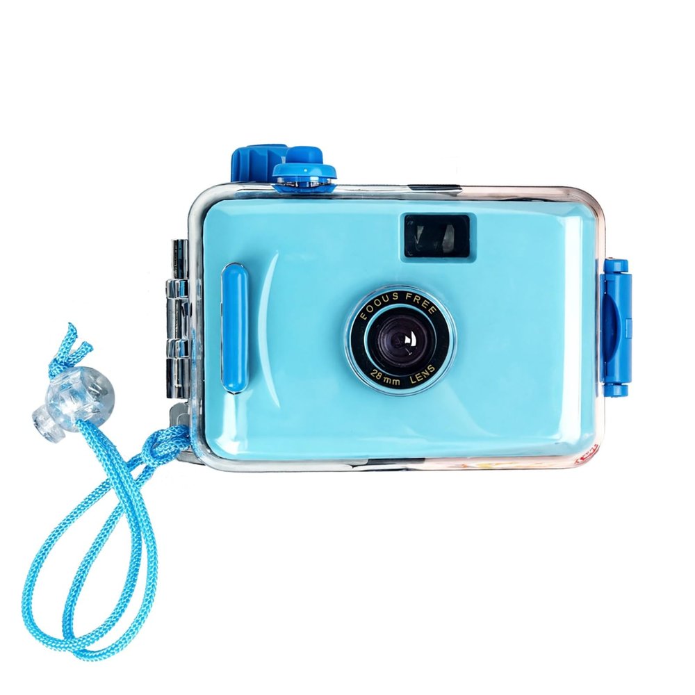 yeeplant Pack of 4 Disposable Waterproof Cameras, Underwater Camera for Snorkeling and Diving, 1.4 in (3.5 Cm) Lens, Compact for Outdoor Adventures