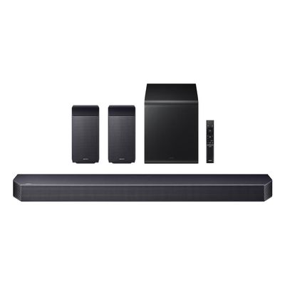 Samsung Q-Serie Samsungs Soundbar 9.1.4 ch w/Subwoofer + Rear Speaker Titan Black HW-Q930F/ZA