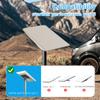 Tedubax Protective Cover Case for Starlink Performance Gen 3 Satellite Dish, Silicone Hail Protector Cover for Starlink Performance Gen 3, Waterproof,Impact Resistant to Rocks/Sand/Hail,Off White view 2