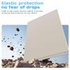 Tedubax Protective Cover Case for Starlink Performance Gen 3 Satellite Dish, Silicone Hail Protector Cover for Starlink Performance Gen 3, Waterproof,Impact Resistant to Rocks/Sand/Hail,Off White view 3