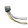 100pcs 6 Pin Car Electric Plug TS Accelerator Pedal Auto Headlight Connector Wire Harness 6188-0175 11663 11194(Gray) view 1