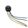 100pcs 6 Pin Car Electric Plug TS Accelerator Pedal Auto Headlight Connector Wire Harness 6188-0175 11663 11194(Gray) view 3