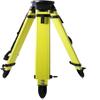 Heavy Duty Survey Tripod Stand, Fiberglass and Wood Build, Dual Lock Clamps, Round Head Mount, Adjustable Height 3672 Inches view 1