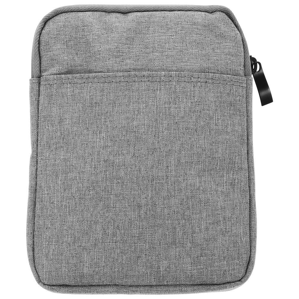 CATIEBYE 6-inch E-Reader Protective Sleeve Case, Waterproof Light Gray Ebook Reader Travel Carrying Bag, Electronic Device Inner Cover for Portable Reading