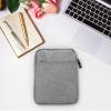 CATIEBYE 6-inch E-Reader Protective Sleeve Case, Waterproof Light Gray Ebook Reader Travel Carrying Bag, Electronic Device Inner Cover for Portable Reading view 3