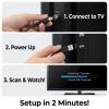 BAOZMINAN TV Antenna Indoor Long Range with Dual Amplifier Signal Booster, Support 4K 1080p Fire Stick for Smart TV and Older Televisions, 360 Reception High Gain HD Digital Aerial, 16.5ft Coax Cable view 2