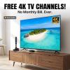 BAOZMINAN TV Antenna Indoor Long Range with Dual Amplifier Signal Booster, Support 4K 1080p Fire Stick for Smart TV and Older Televisions, 360 Reception High Gain HD Digital Aerial, 16.5ft Coax Cable view 3