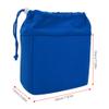 ACOGEDO Shockproof DSLR Camera Lens Insert Bag Padded Case With Drawstring Protect Camera Can Lens The Has The Sponge in Shock Which Thickened Performance Insert BagPa (Dark Blue) view 4