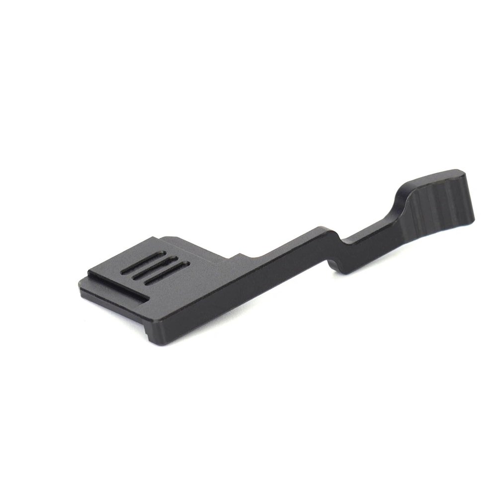 Camera Metal Thumbs Up Grip Handgrip for Canon R50V Camera, Aluminum Thumb Rest Hot Shoe Secure Lock (Black)