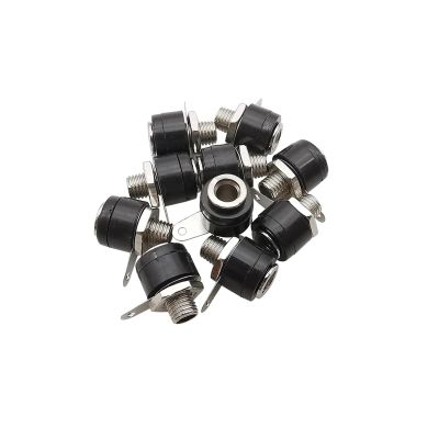 BHUPWZE 50Pcs Binding Post Terminal 4mm Banana Socket Female Connector Test Speaker Posts Soldering Panel Mount Adapter(Black 50Pcs)