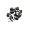 BHUPWZE 50Pcs Binding Post Terminal 4mm Banana Socket Female Connector Test Speaker Posts Soldering Panel Mount Adapter(Black 50Pcs) view 1