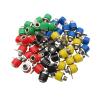 BHUPWZE 50Pcs Binding Post Terminal 4mm Banana Socket Female Connector Test Speaker Posts Soldering Panel Mount Adapter(Black 50Pcs) view 2