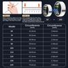 Ring Health Tracker for Women Men, Fitness Ring with Heart Rate,Blood Oxygen,Sleep Monitor,Calories, Step Counter, IP68 Waterproof Smart Ring for iPhone & Android, No Subscription Fee (Silver, 12#) view 2