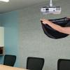 Projector Dust Cover Waterproof  Projector Safety Cover Sleeve, Ceiling Hanging Installation Support, Heavy Duty Water Resistant Material, Dust Proof Protection Design | Residential Outdoor Media Set view 4