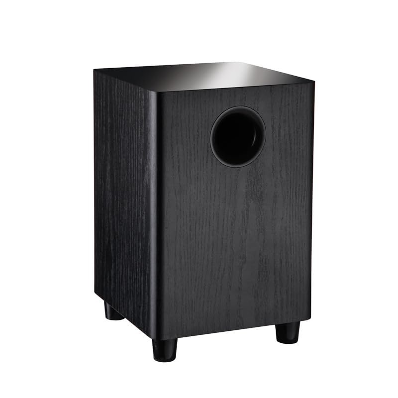 XUMIUZIY 6.5 Inch Passive Subwoofer, 100W Power Heavy Bass Speaker, Audiophile Stereo Systems, Enhanced Bass Surround, Plug and Play, Passive Speaker for Home Theater
