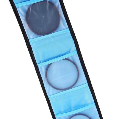 CFTGIW 3 Pockets Bag Camera Filter Wallet Lens Adapter Lens Filter Wallet Case Storage Bag Case Holds or Protective Filters 86mm Filters Hold Designed to or 3 Their Camera